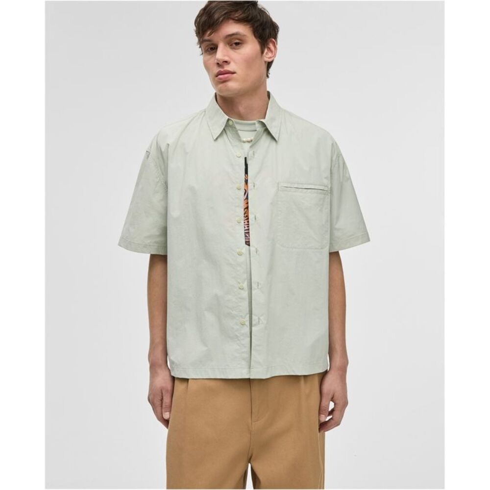 Mode Of One Mens Relaxed Fit Button Up Shirt, NWT